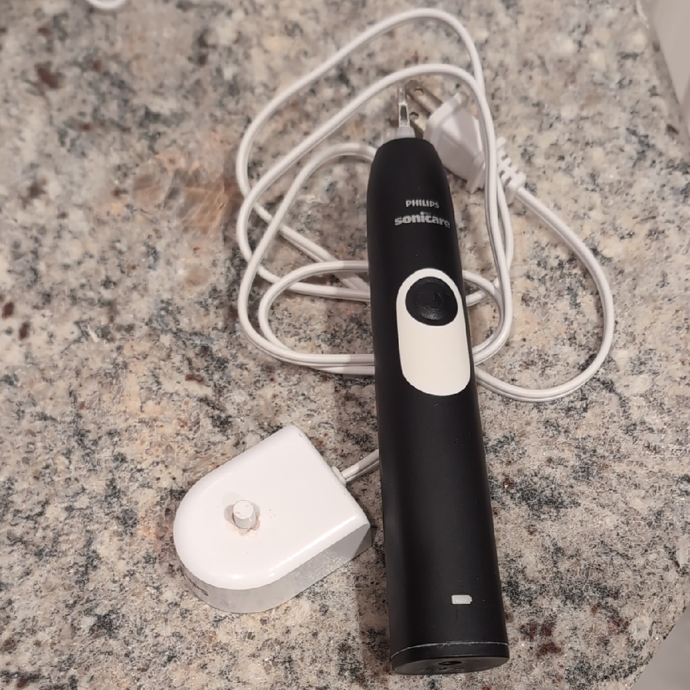Philips Sonicare Black and White Toothbrush